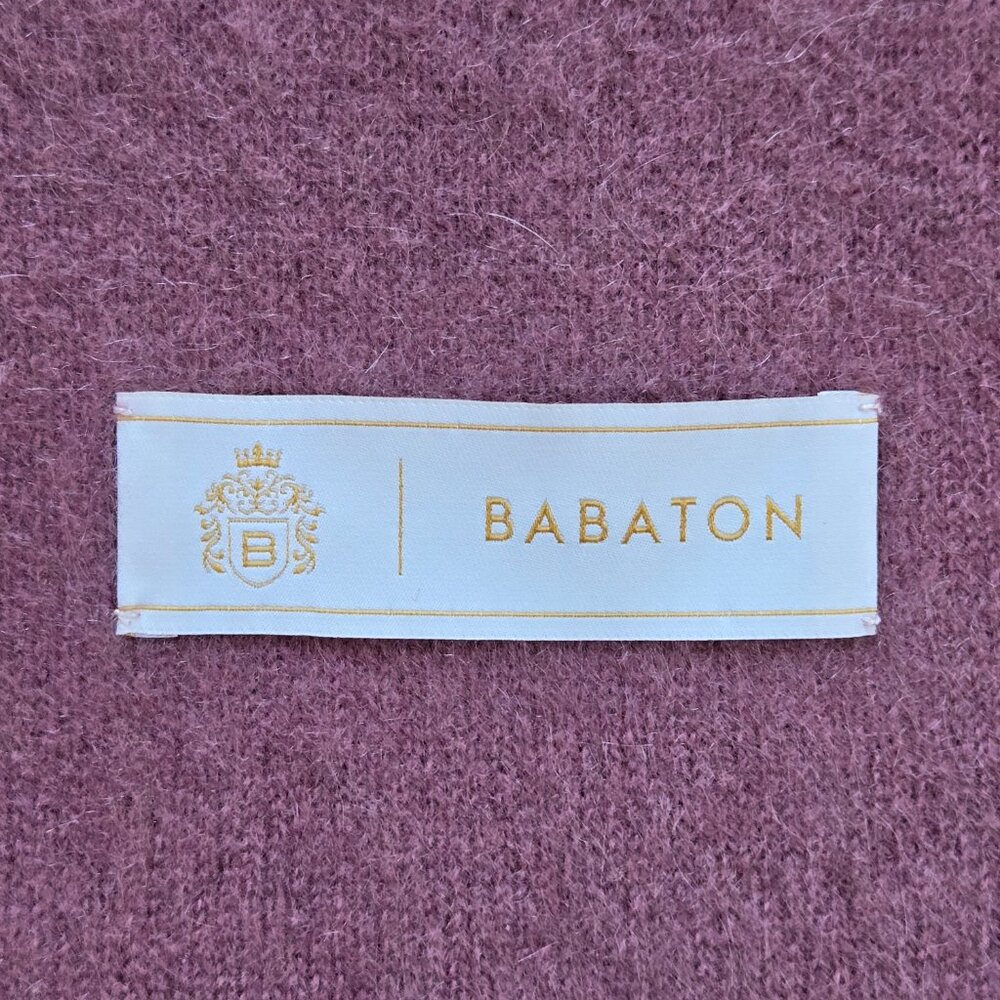 NWOT Babaton Maine Wool Cashmere Scarf - Picture 4 of 15